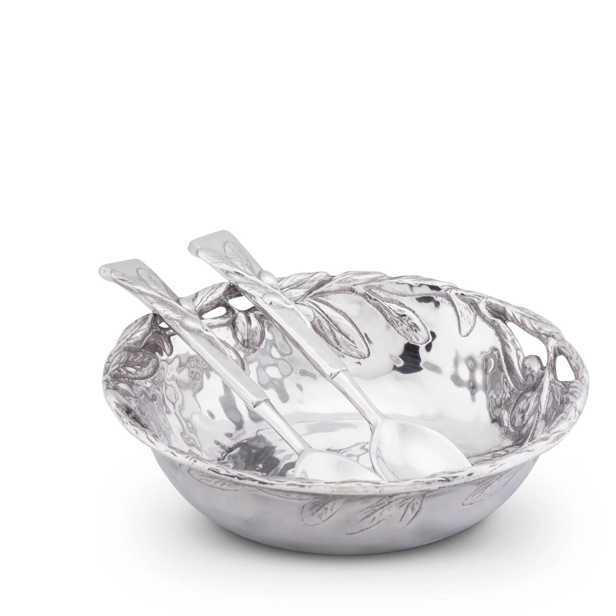 Arthur Court Salad Bowl Set - Olive - Image 2