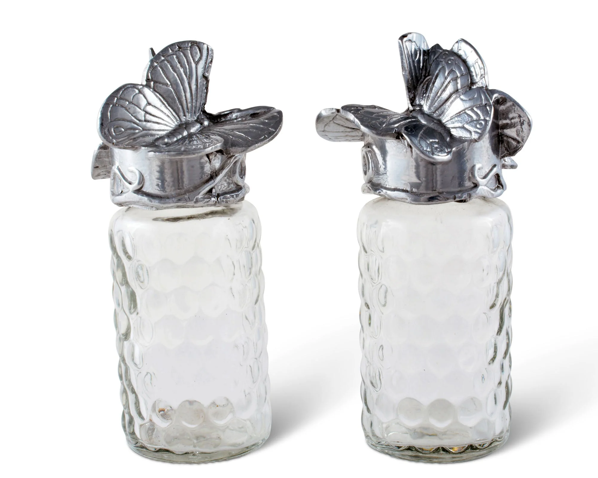 Arthur Court Salt and Pepper Set - Butterfly - Image 2