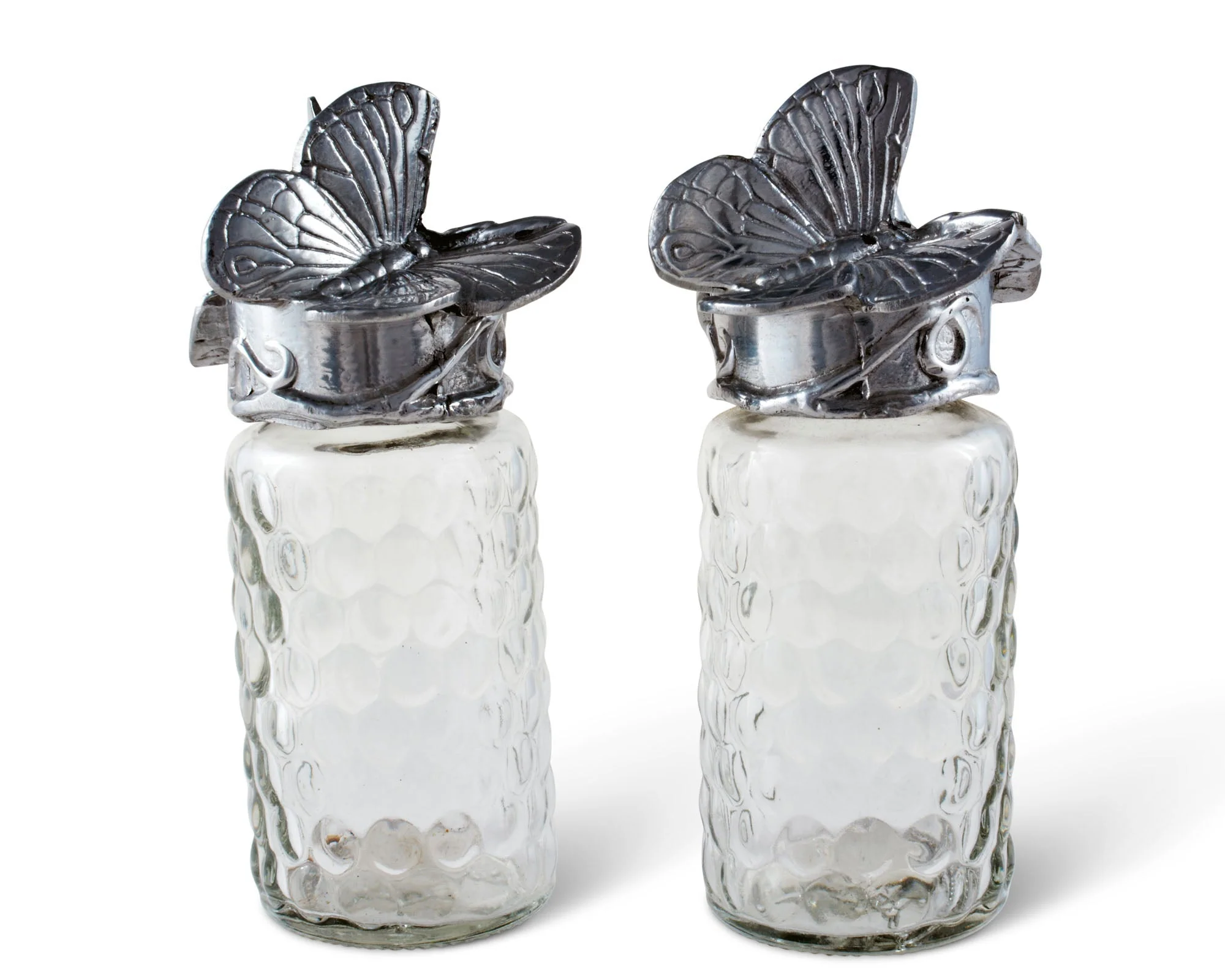 Arthur Court Salt and Pepper Set - Butterfly - Image 3