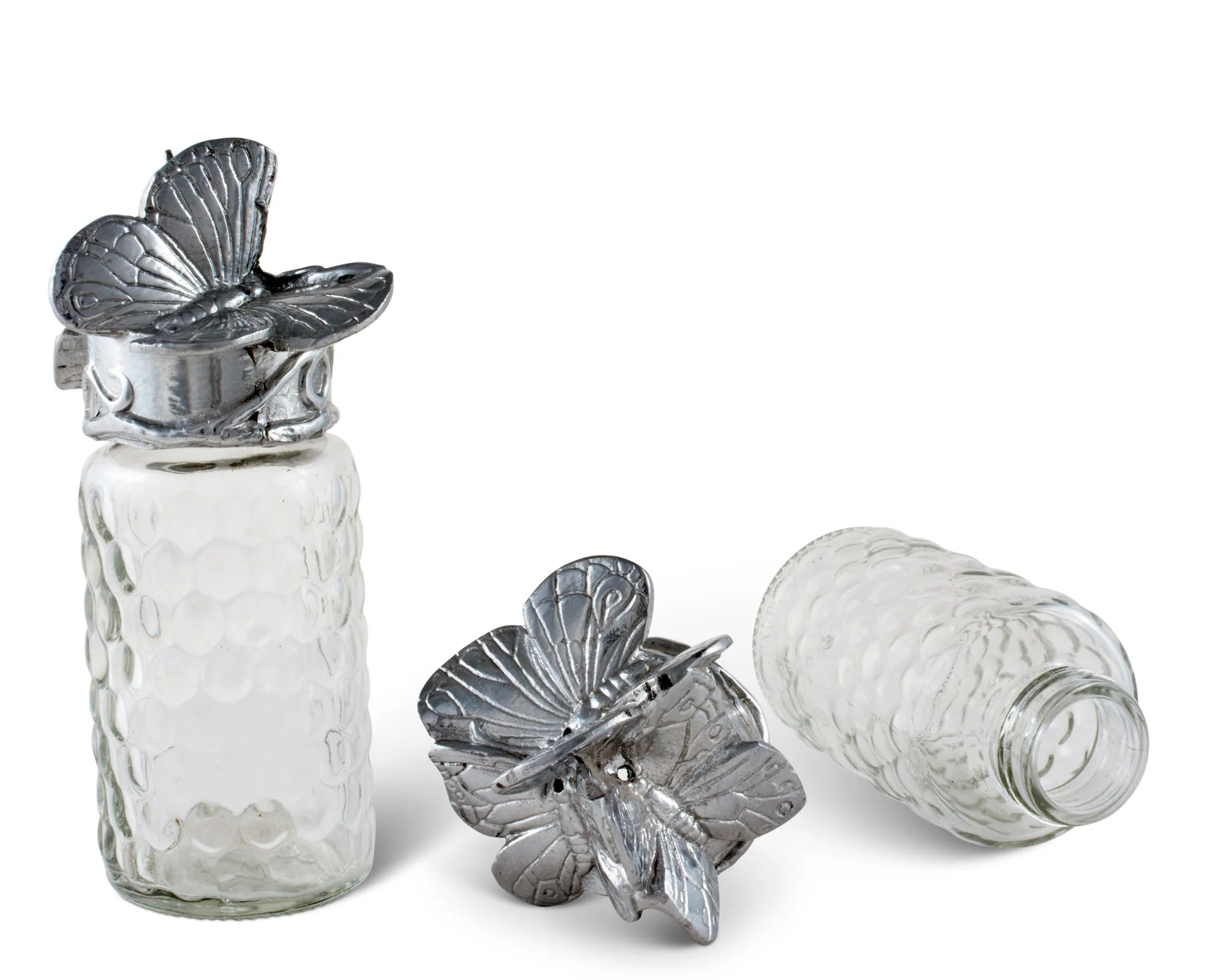 Arthur Court Salt and Pepper Set - Butterfly - Image 4