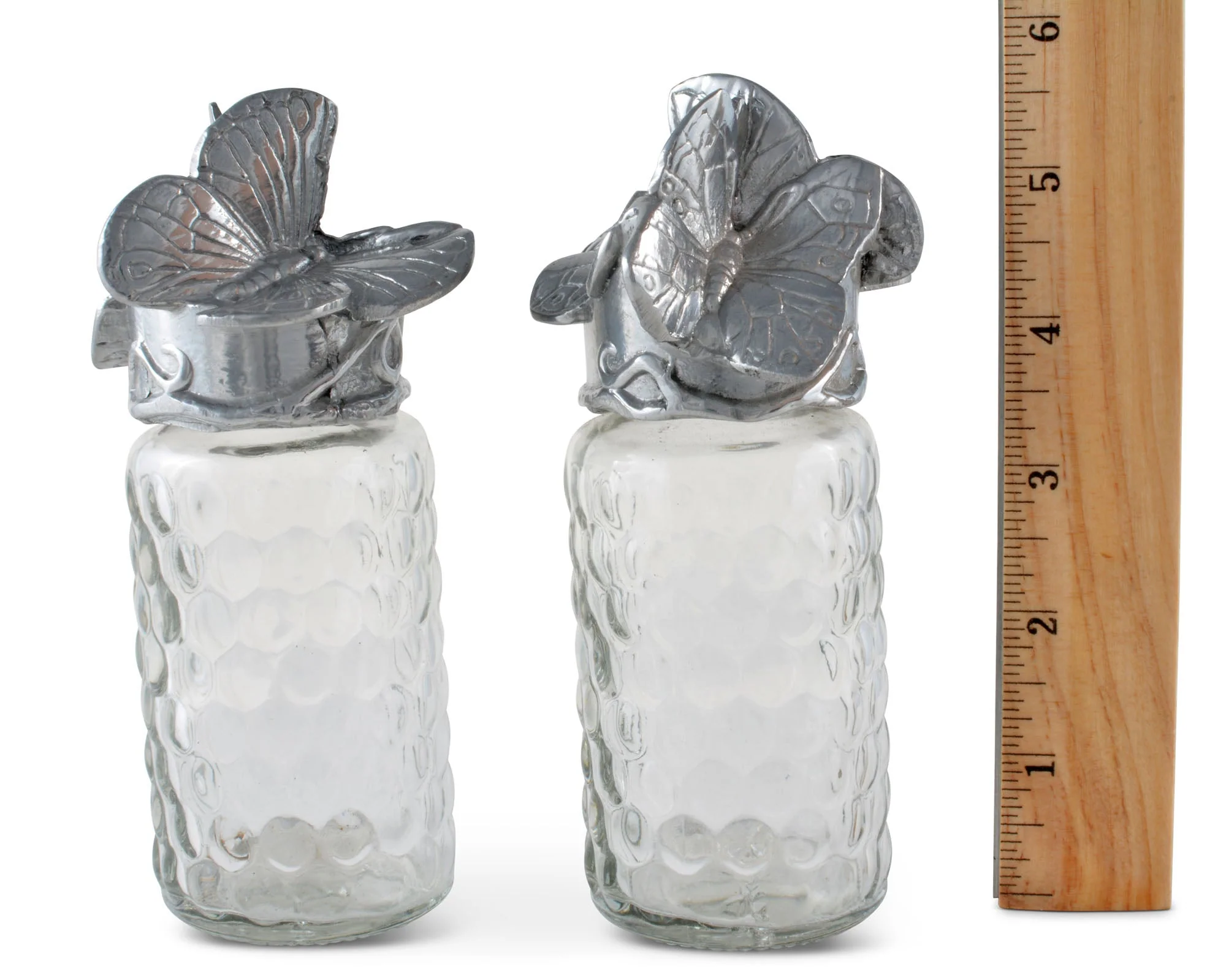 Arthur Court Salt and Pepper Set - Butterfly - Image 5
