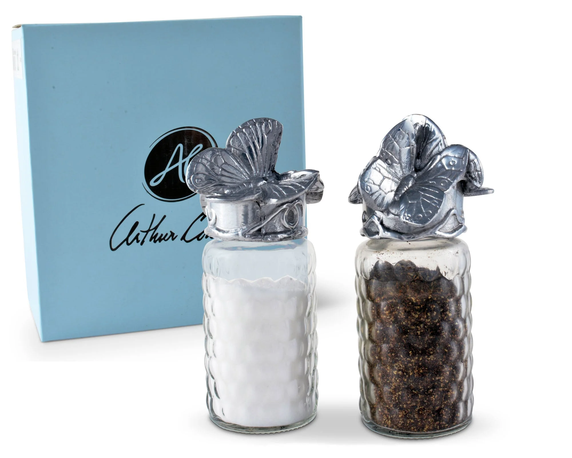 Arthur Court Salt and Pepper Set - Butterfly - Image 6
