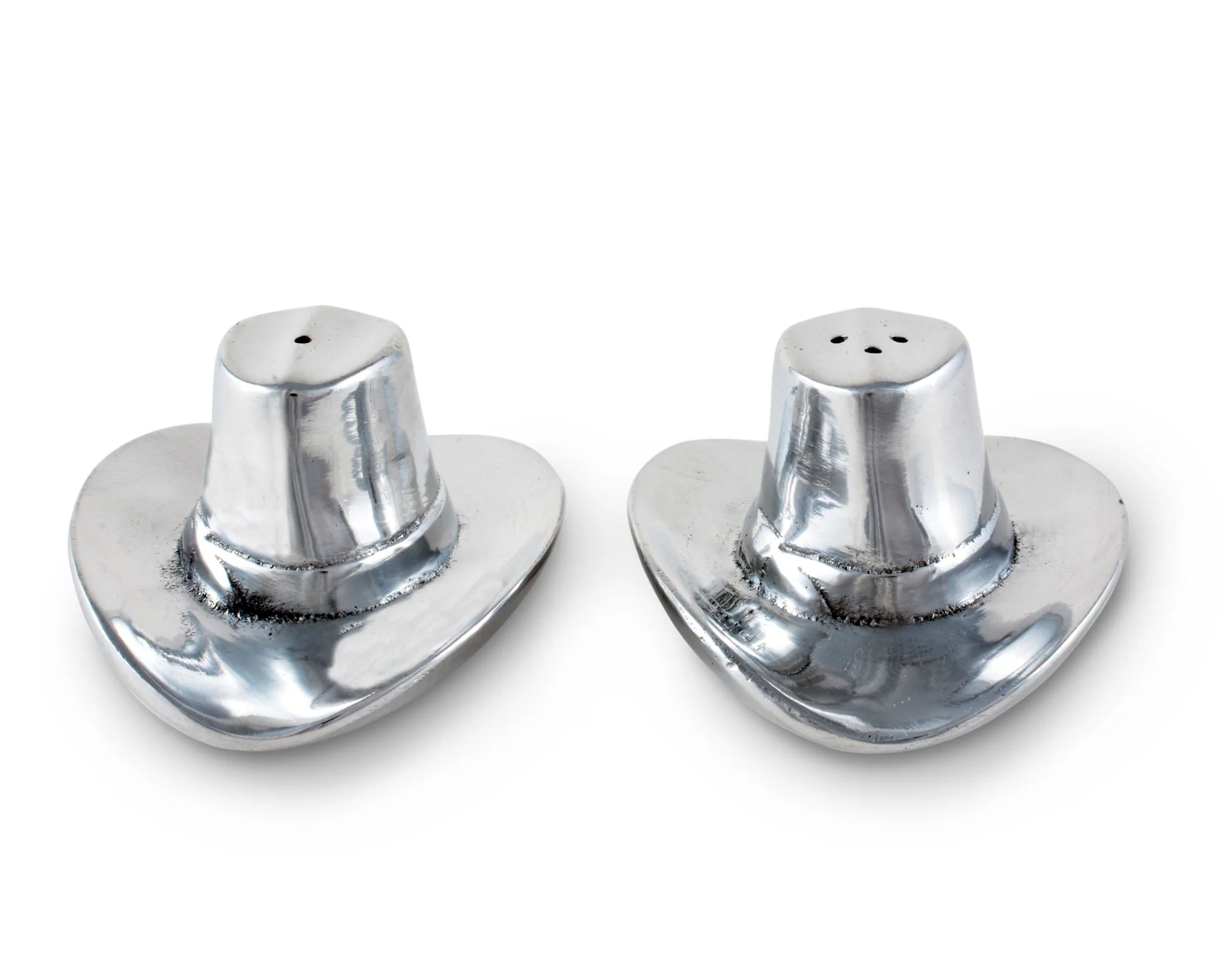 Arthur Court Salt and Pepper Set - Cowboy Hat - Image 2
