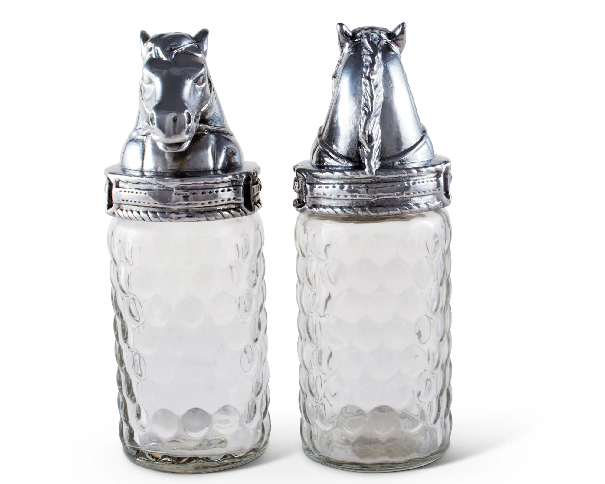 Arthur Court Salt and Pepper Set - Horse - Image 3