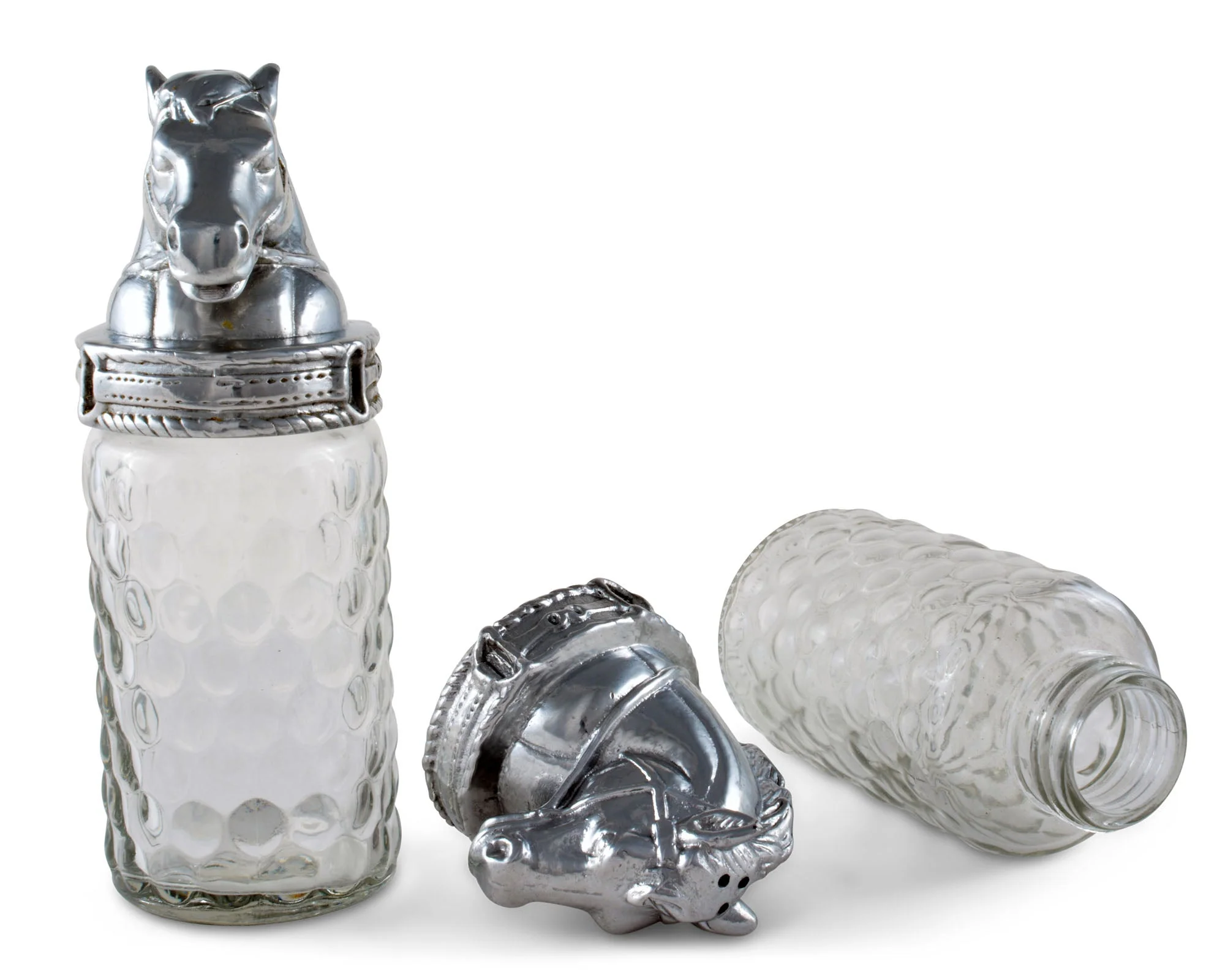 Arthur Court Salt and Pepper Set - Horse - Image 4