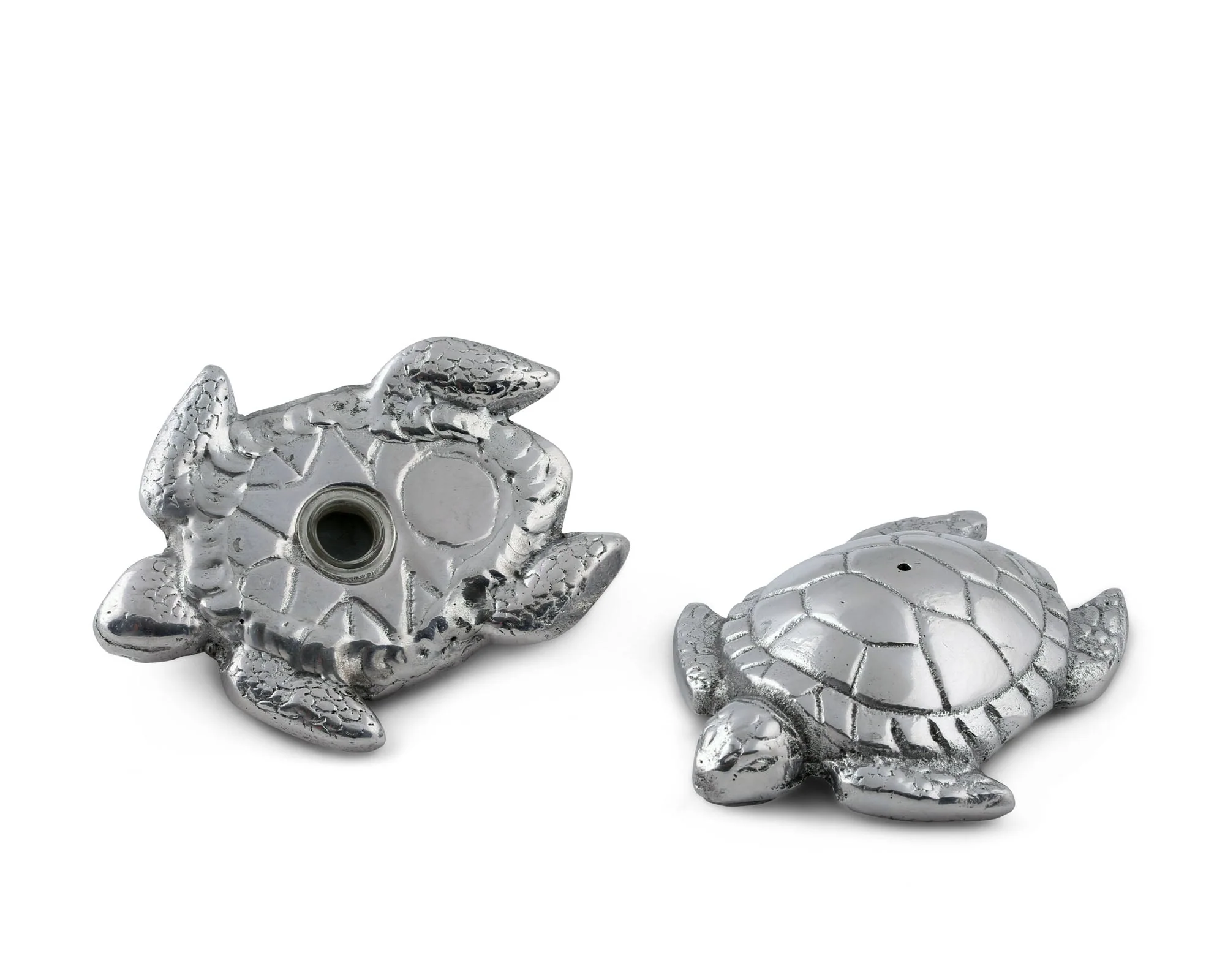 Arthur Court Salt and Pepper Set - Sea Turtle - Image 2
