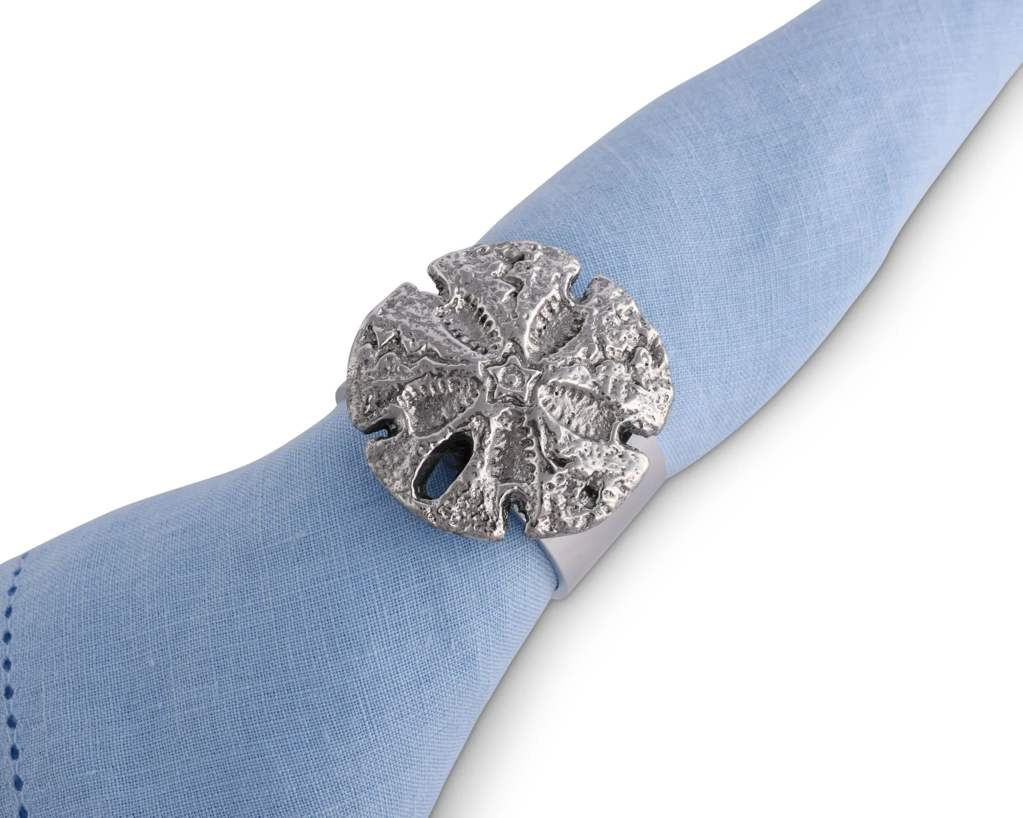 Arthur Court Sand Dollar Napkin Rings - Set Of 4