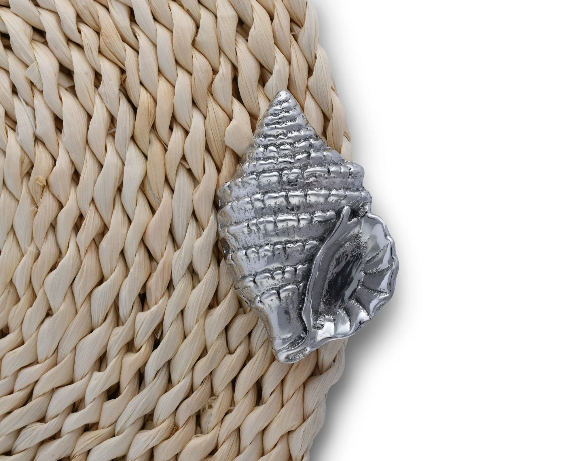Arthur Court Sea Shell Twisted Seagrass Placemats - Set Of 4 - Image 4