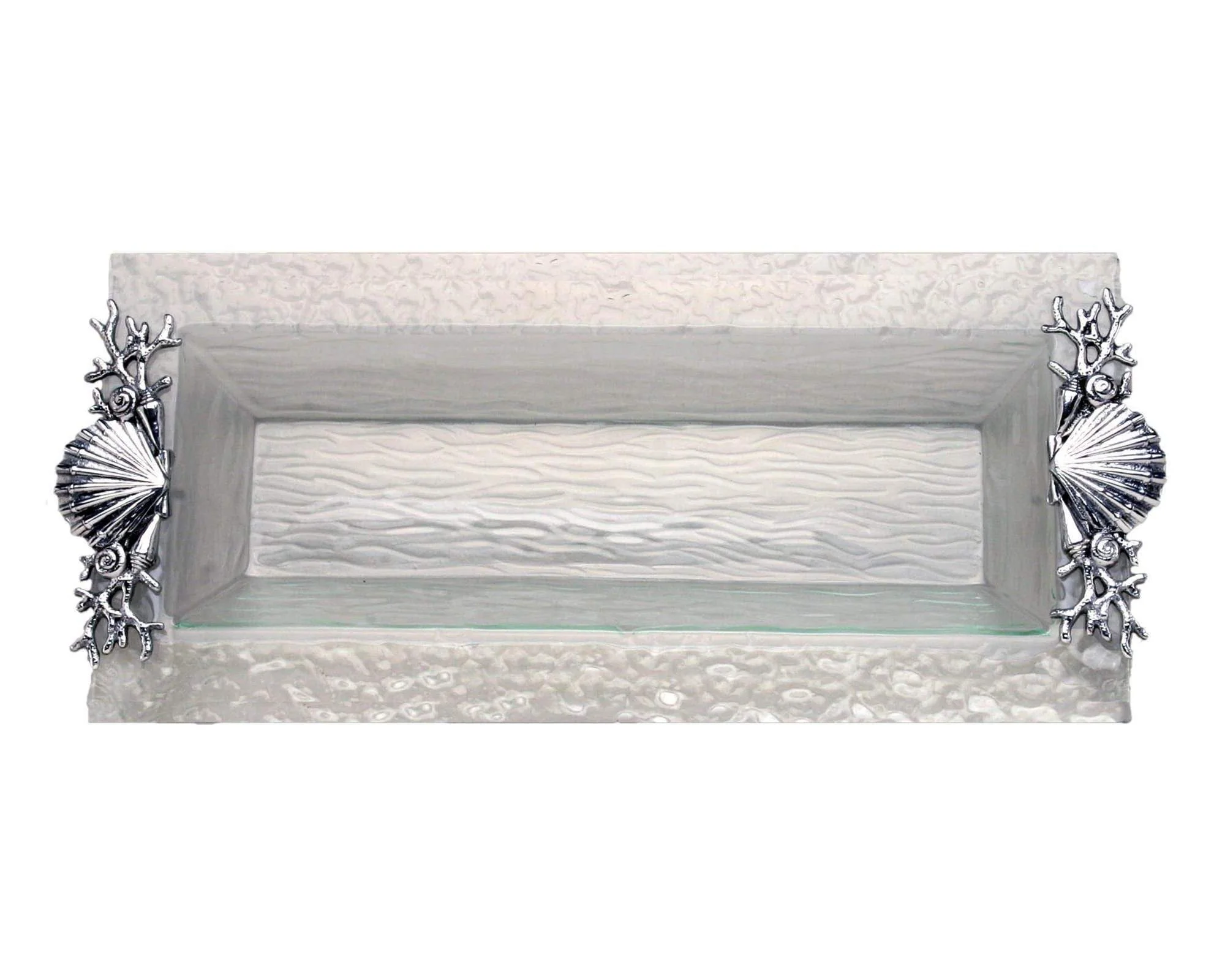 Arthur Court Shell/sea Life Oblong Tray