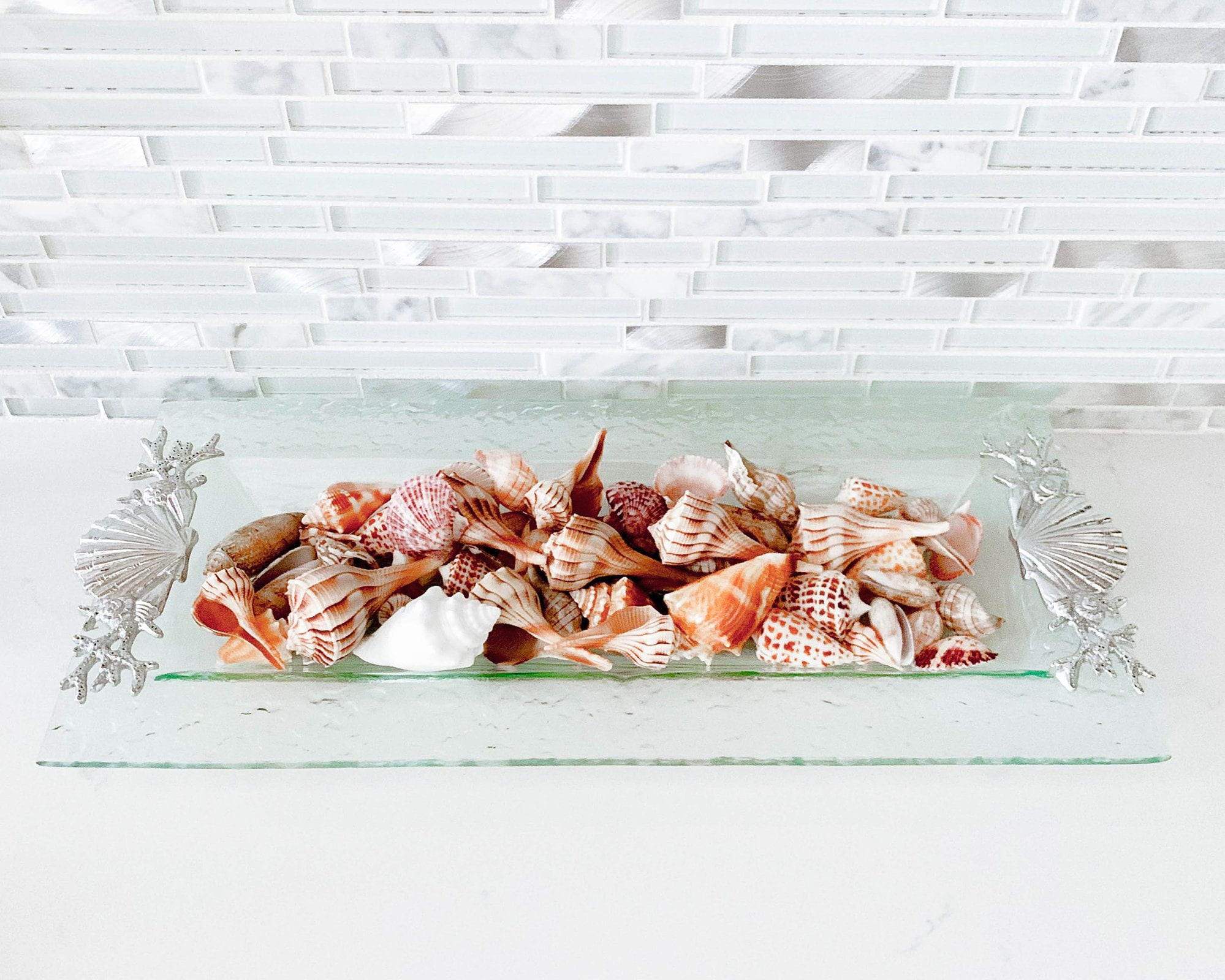 Arthur Court Shell/sea Life Oblong Tray - Image 3