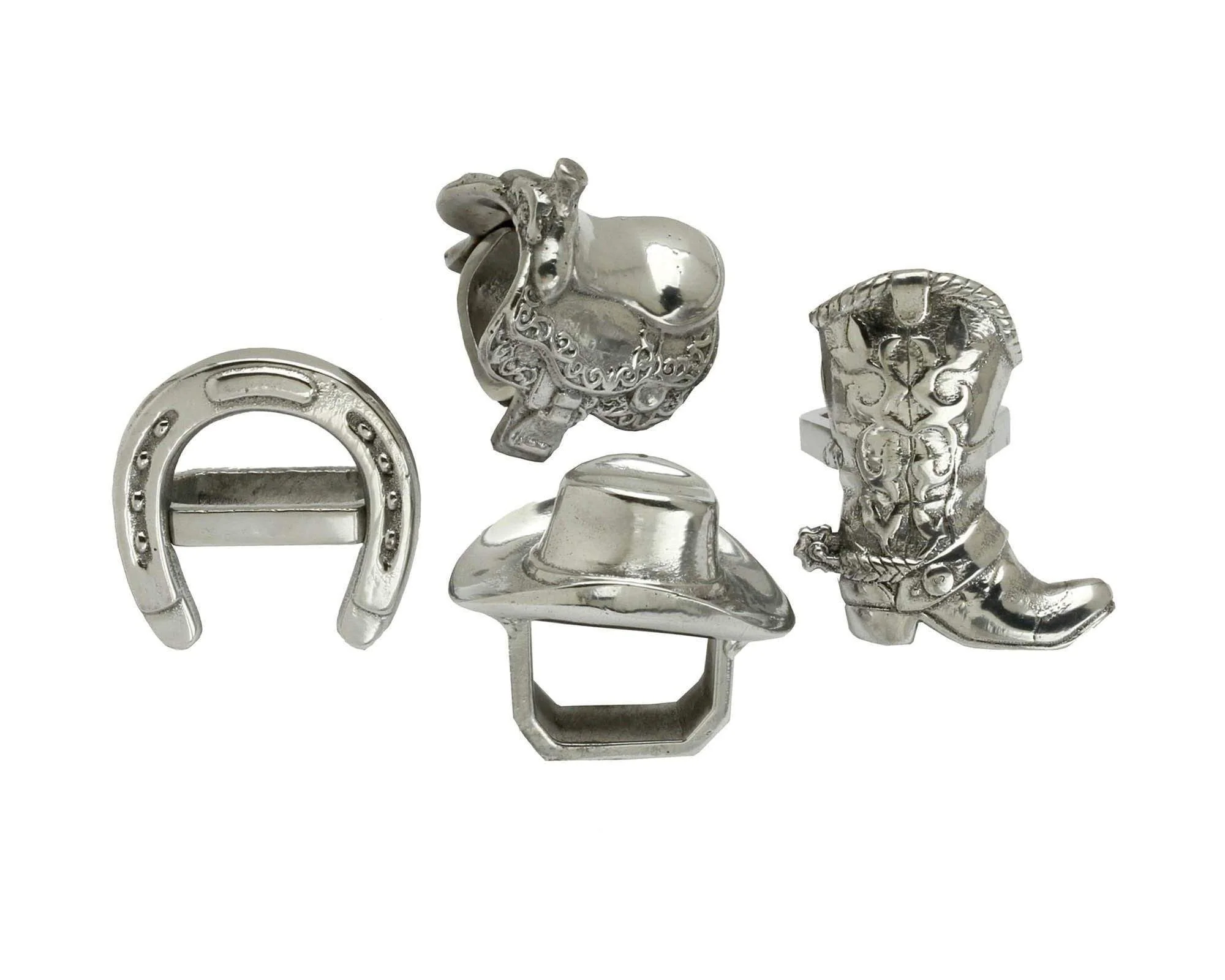 Arthur Court Western Napkin Rings