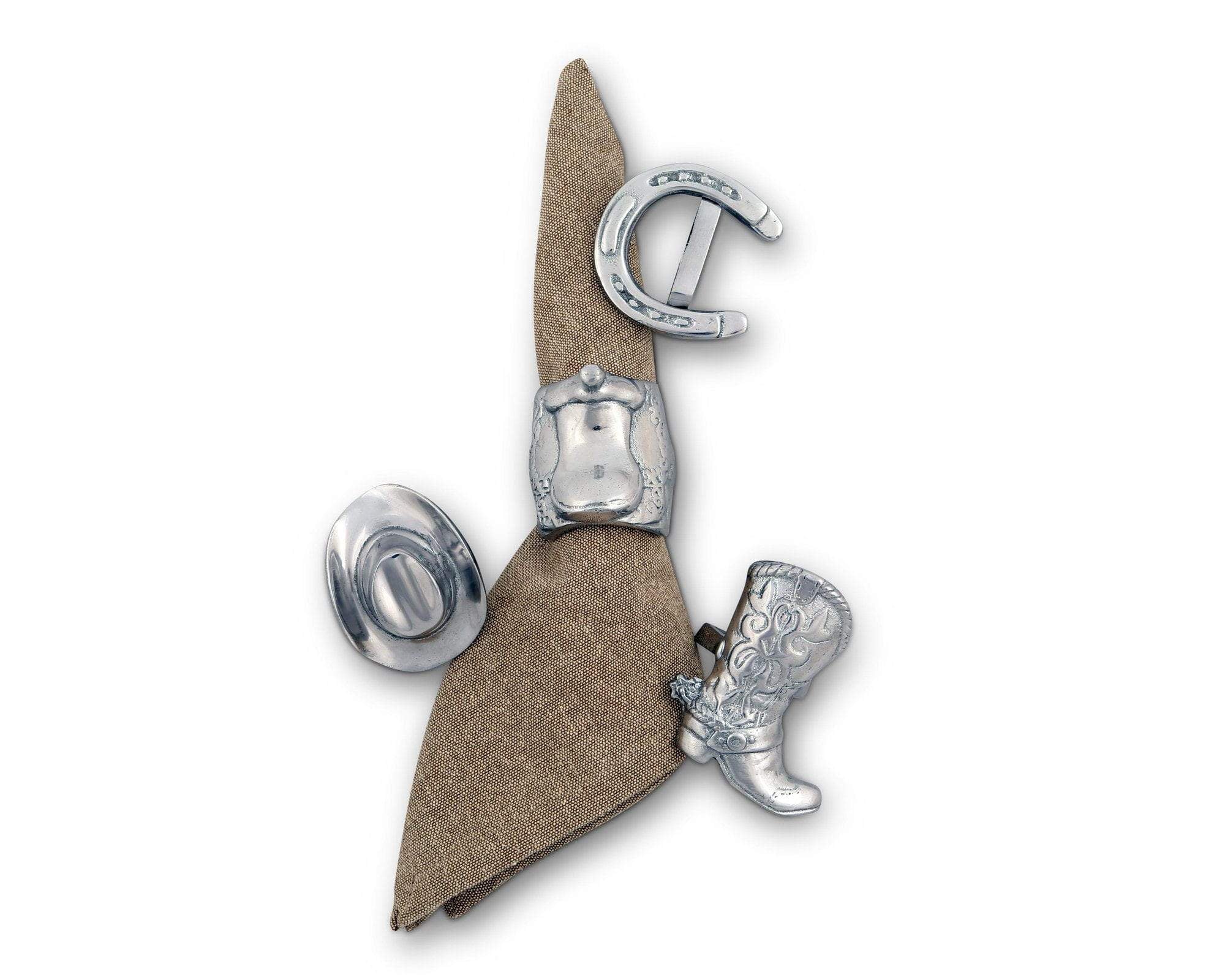 Arthur Court Western Napkin Rings - Image 2