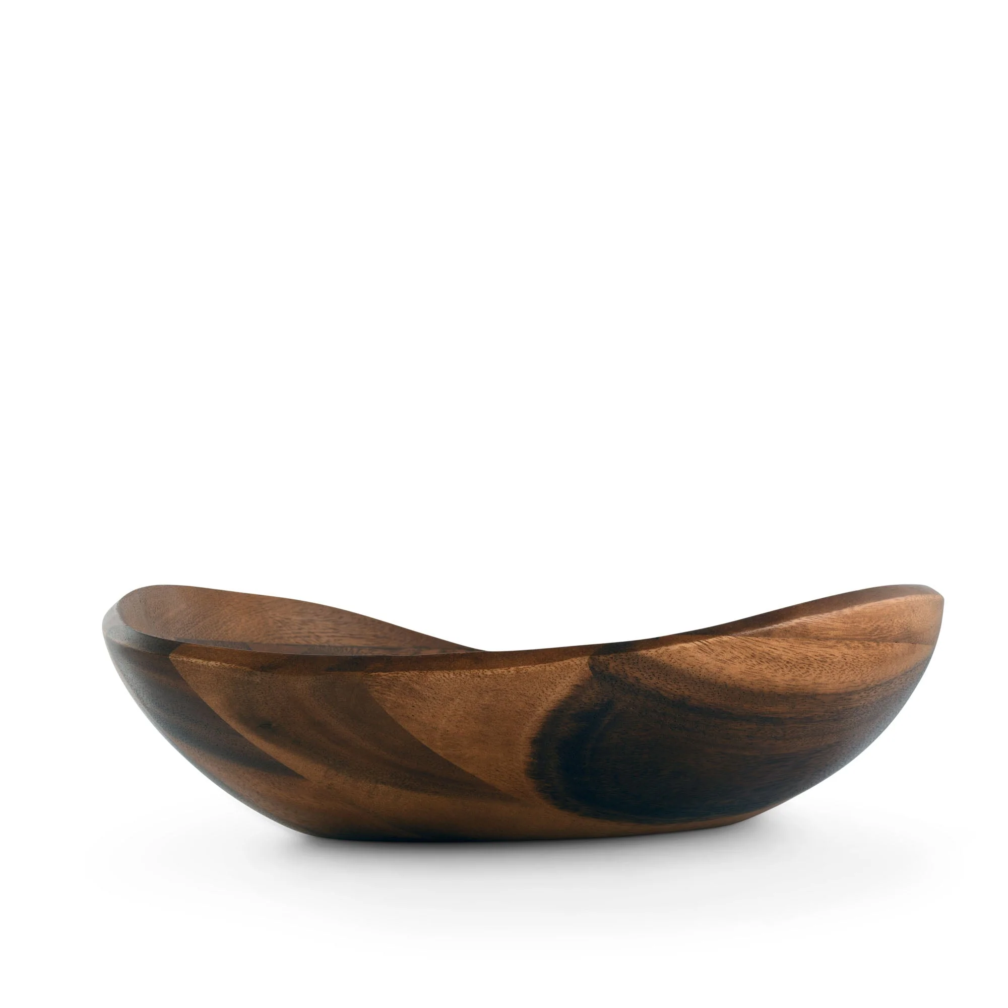 Arthur Court Wood Salad Bowl Large - Wave - Image 2