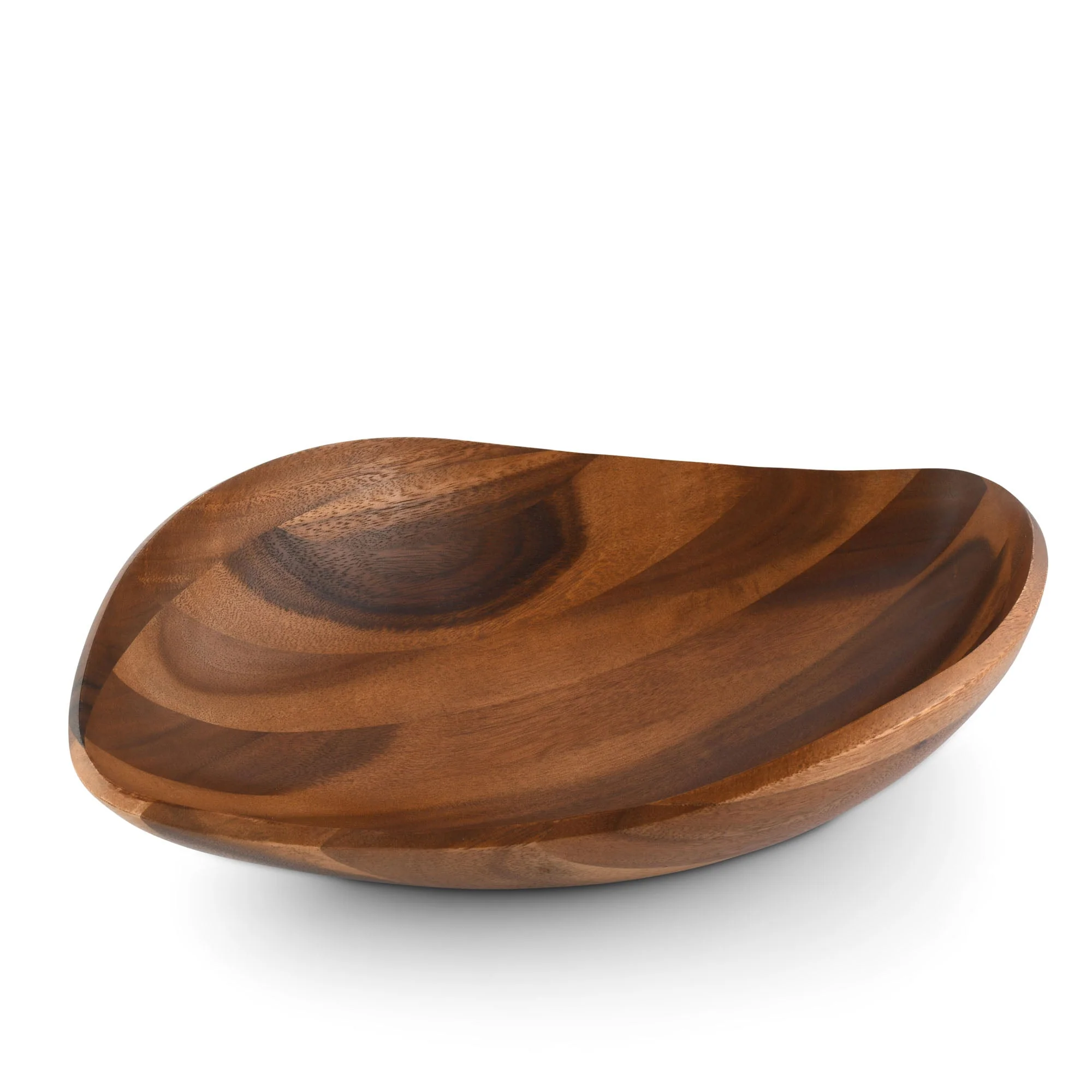 Arthur Court Wood Salad Bowl Large - Wave - Image 3