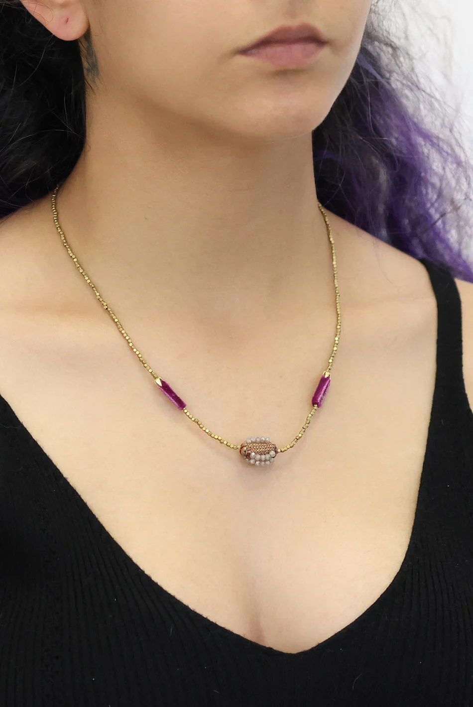 Ayala Bar Berry Blush Set, Pincora Necklace - Image 2
