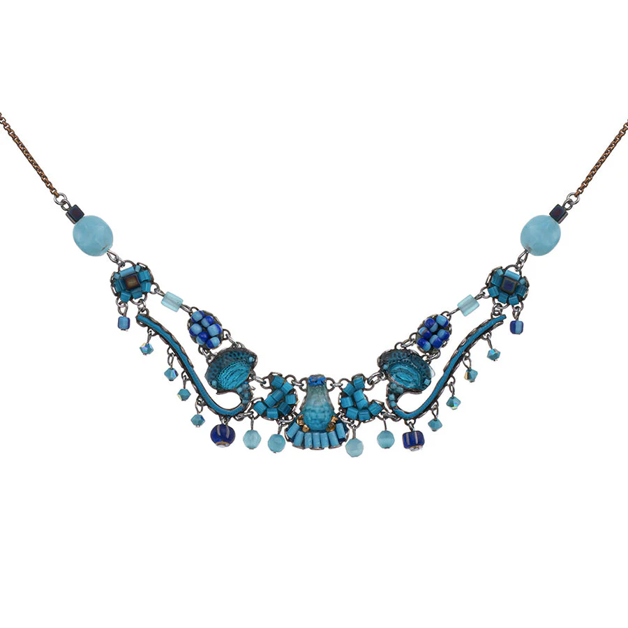Ayala Bar Blue Bayou Set, Beaded  Necklace, Heaven