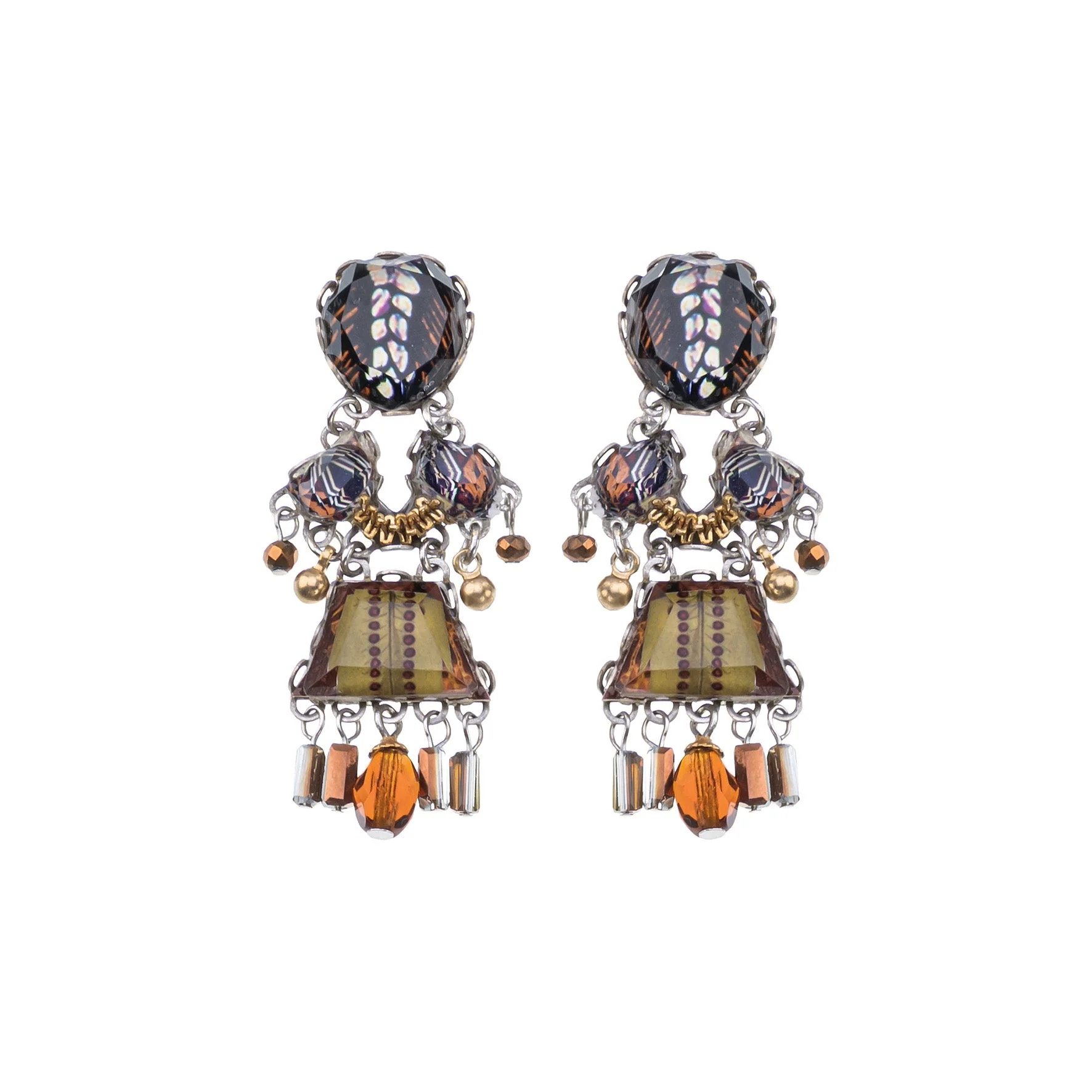 Ayala Bar Golden Dunes Set, Noctira Earrings