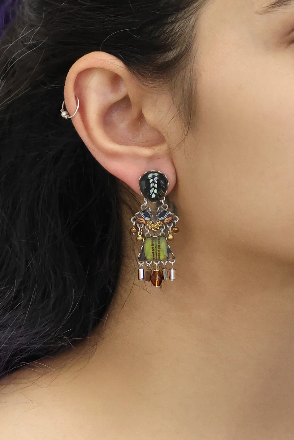 Ayala Bar Golden Dunes Set, Noctira Earrings - Image 2
