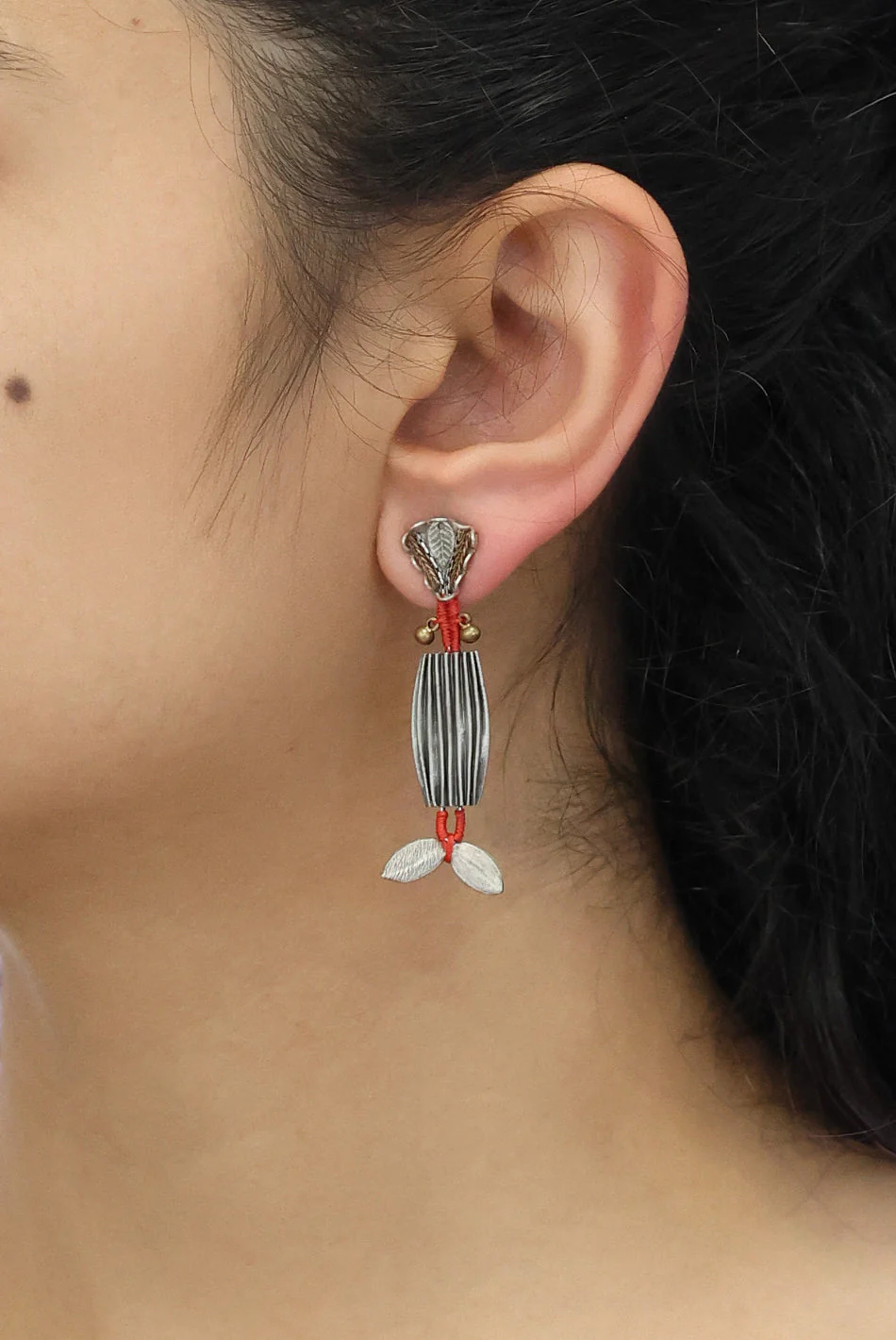 Ayala Bar Metal Bloom Set, Zamira Earrings - Image 2