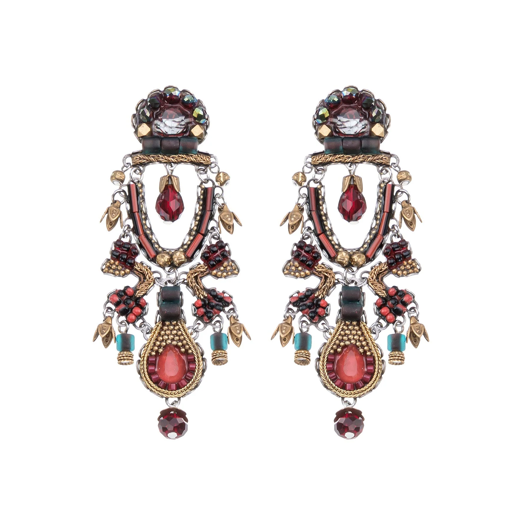 Ayala Bar Noble Wine Set, Cherrywood Earrings