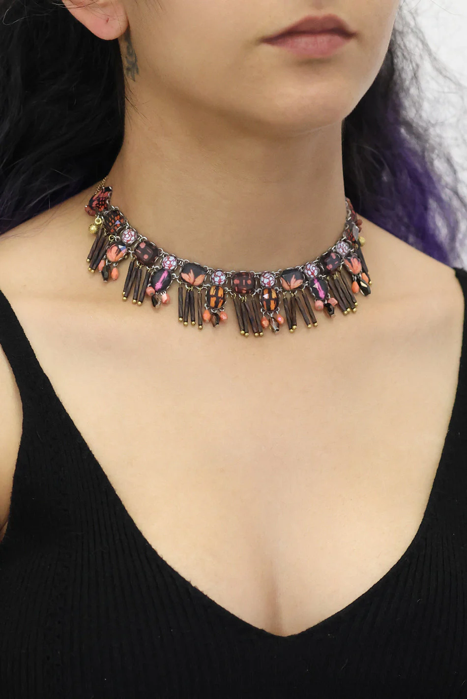 Ayala Bar Rosy Clay Set, Bramora Necklace - Image 2