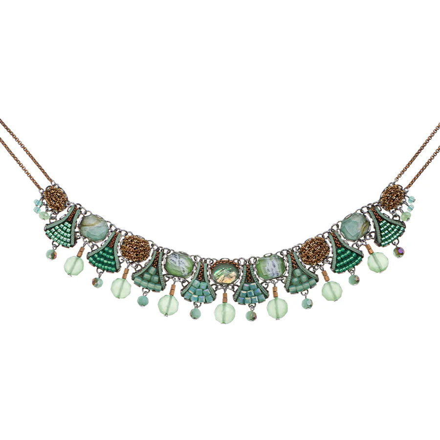 Ayala Bar Seagrass Set, Choker Necklace, Posidonia