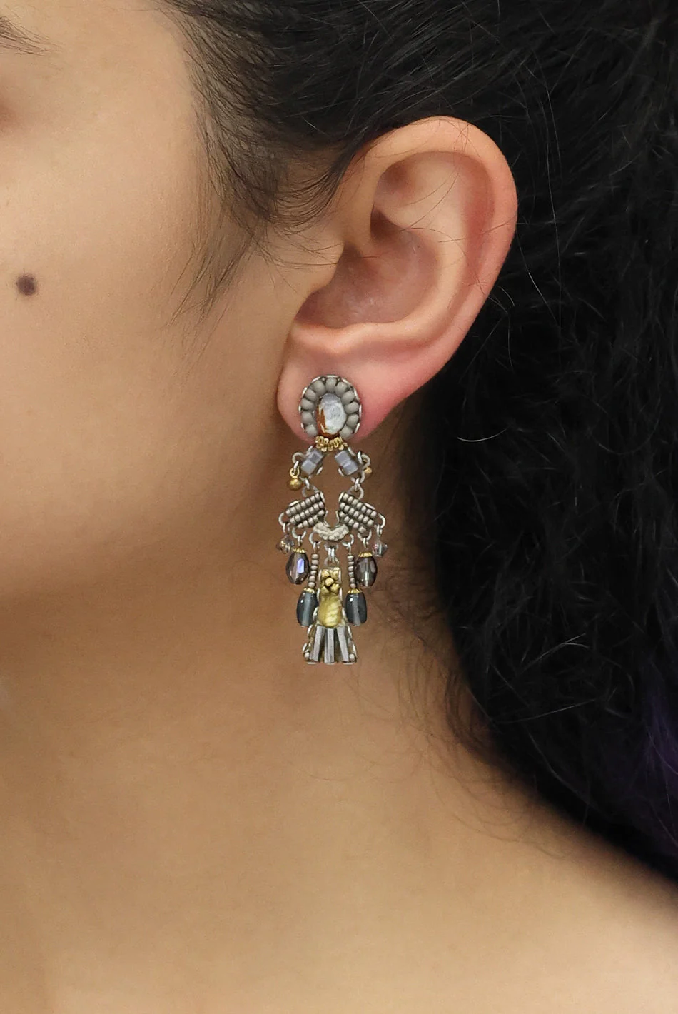 Ayala Bar Shivering Moonlight Set, Snowglow Earrings - Image 2