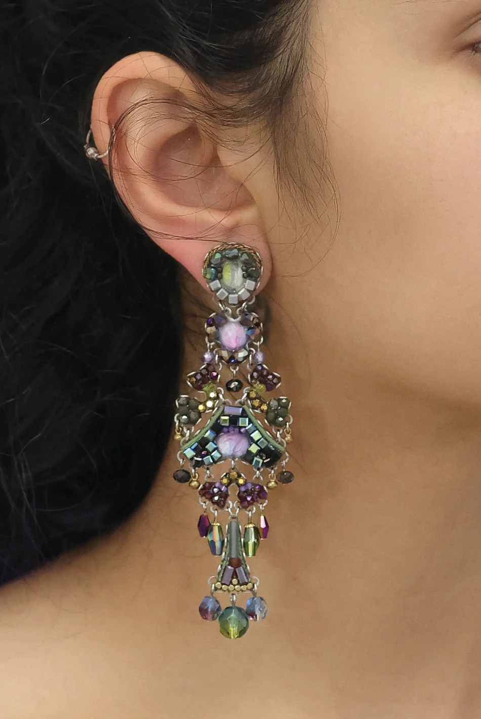 Ayala Bar Silent Shadows Set, Enigma Earrings - Image 2