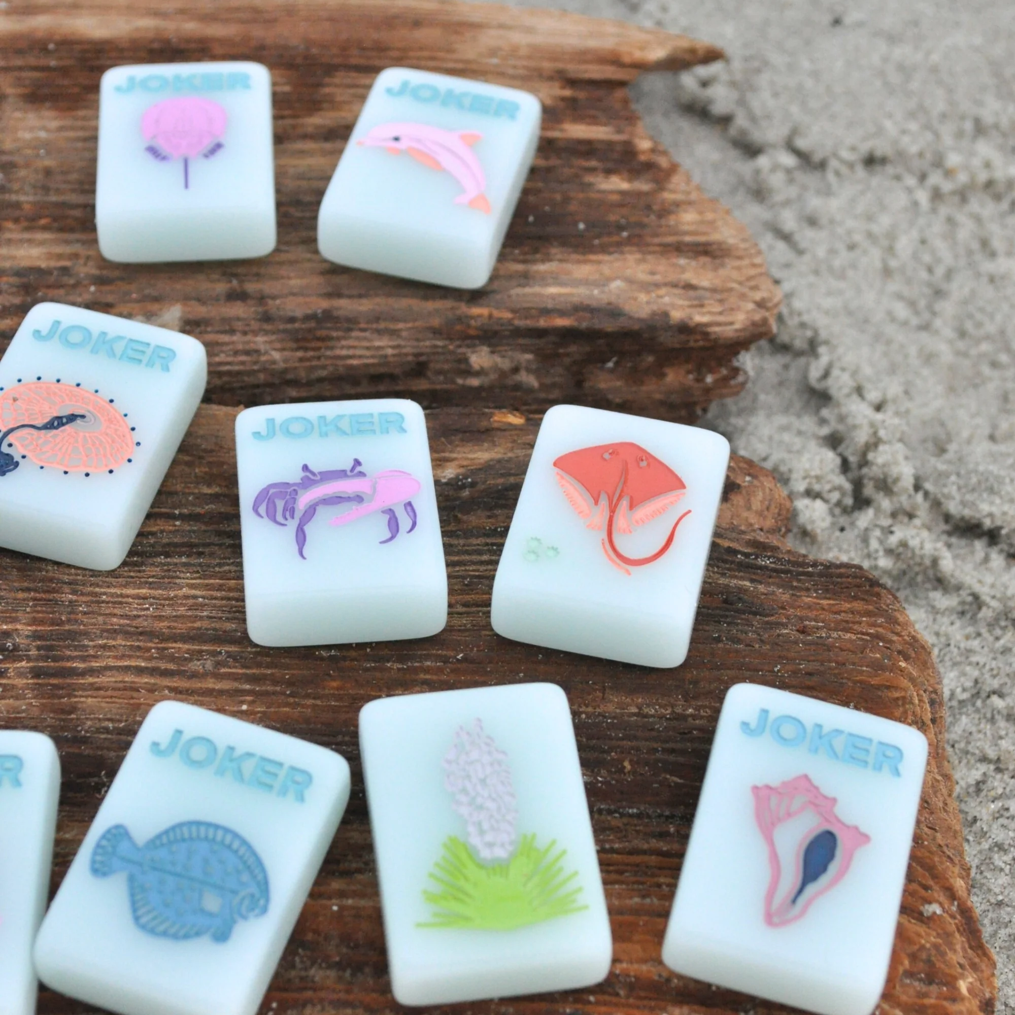 Barrier Island Tiles- A Southern Shoreline Inspired Mahjong Set - Image 5