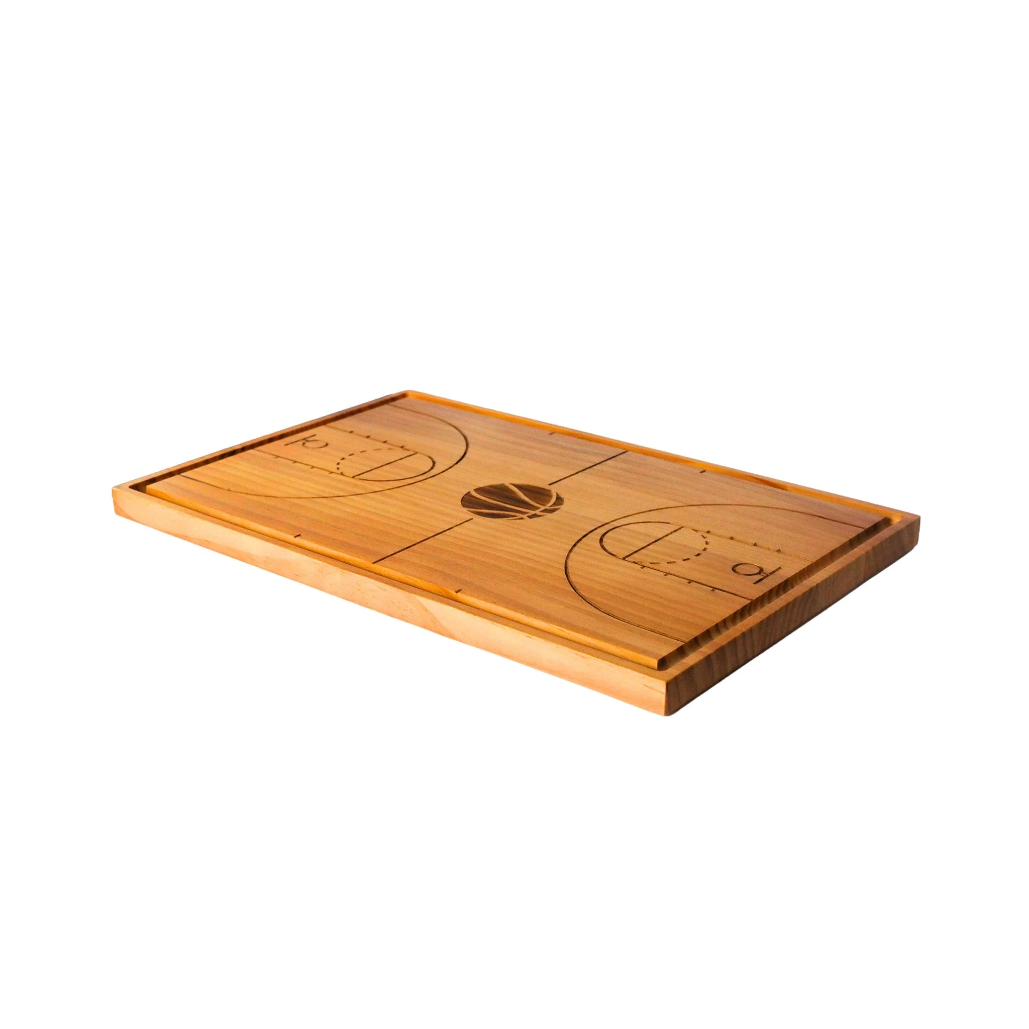 Basketball Court Wood Board, 18" x 12" - Image 3