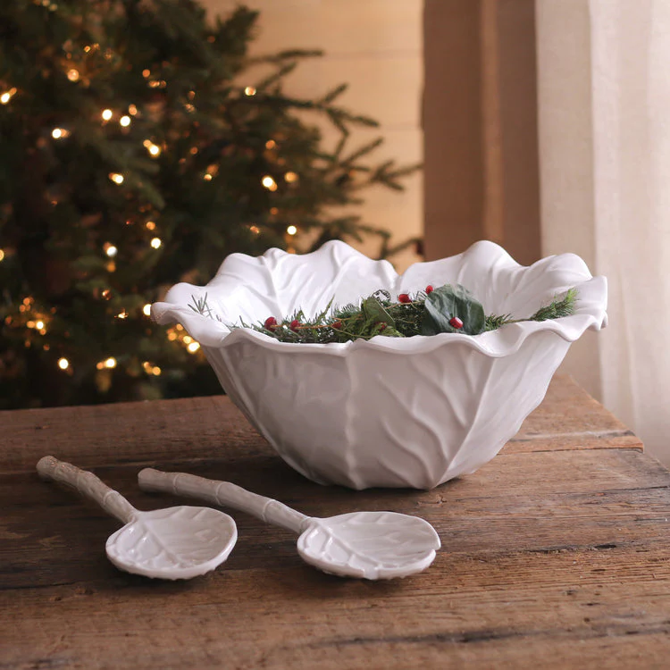 Beatriz Ball Vida Lettuce Bowl White Large - Image 3