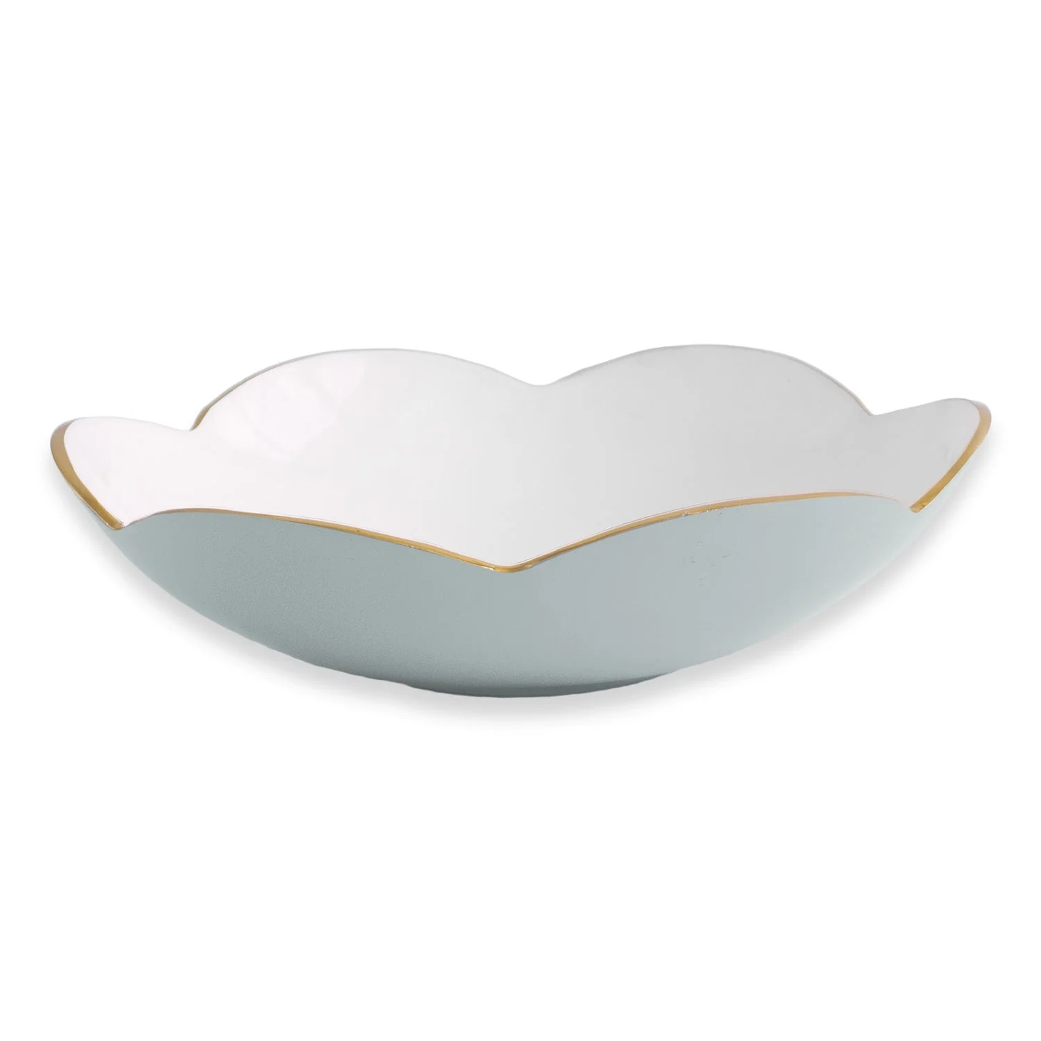 Beatriz Ball ENCANTO Amelia Medium Bowl Slate and White - Image 2