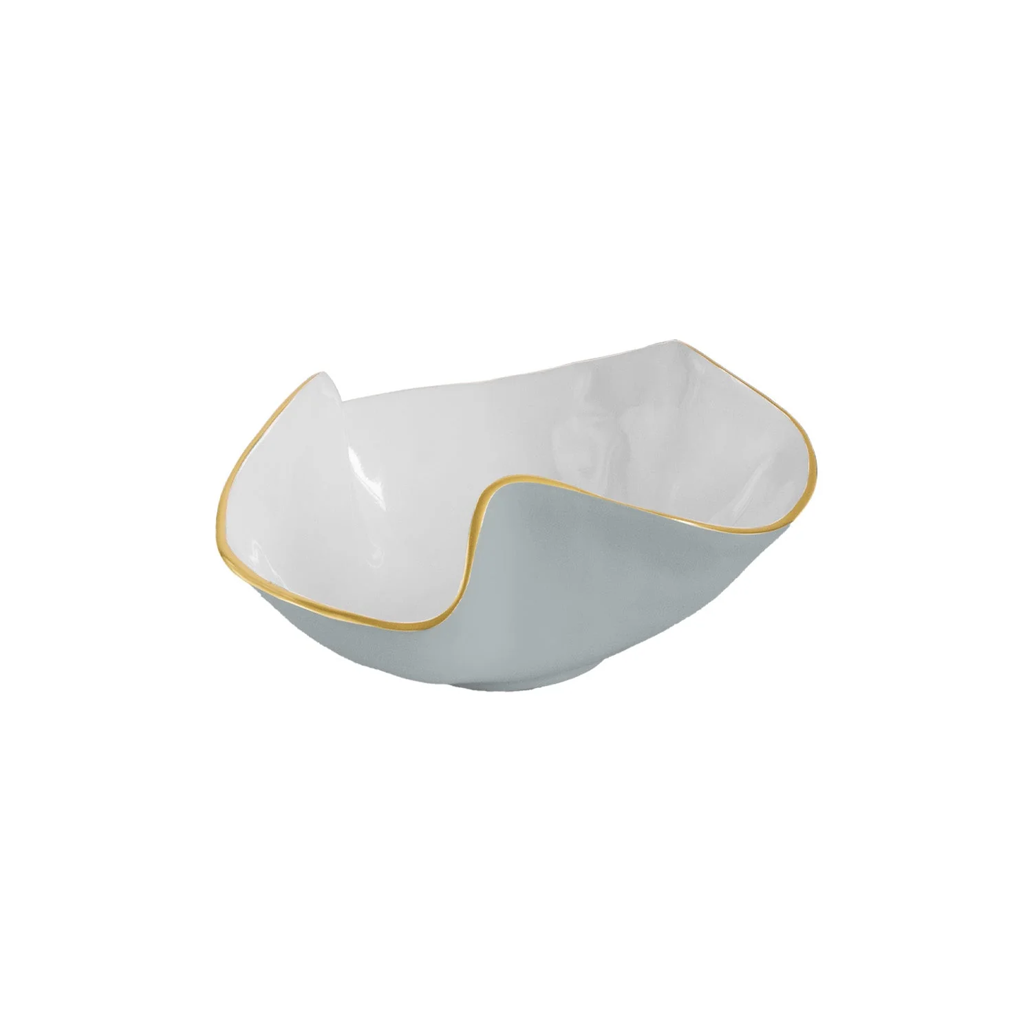 Beatriz Ball ENCANTO Aries Medium Bowl Slate and White