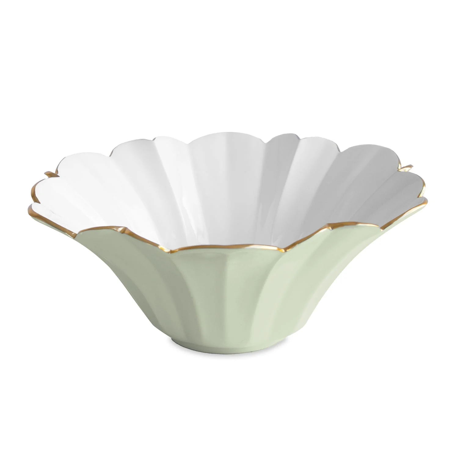 Beatriz Ball ENCANTO Avril Large Bowl (Pistachio and White)