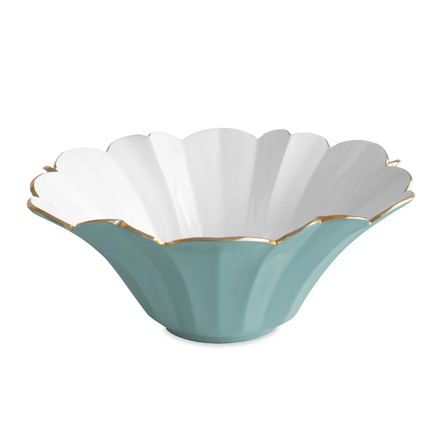 Beatriz Ball ENCANTO Avril Large Bowl (Turquoise and White)