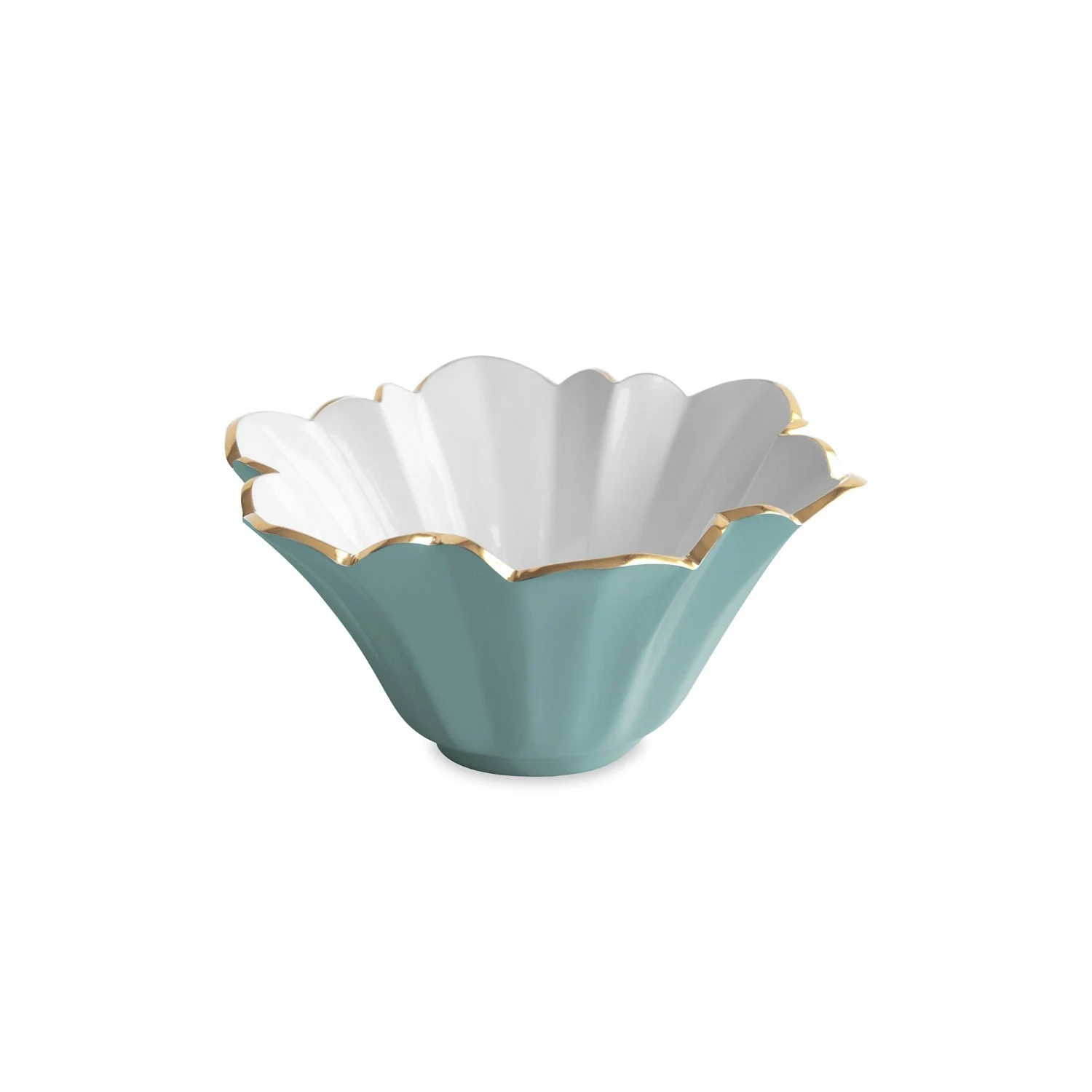 Beatriz Ball ENCANTO Avril Small Bowl (Turquoise and White)