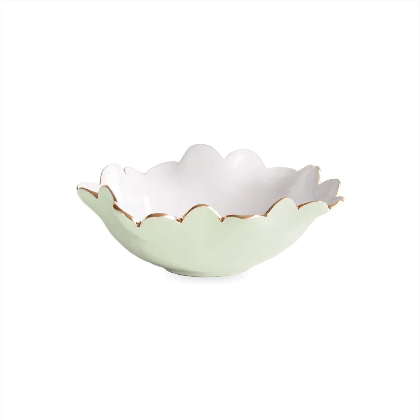 Beatriz Ball ENCANTO Colette Mini Round Bowl  (Pistachio and White) - Image 2
