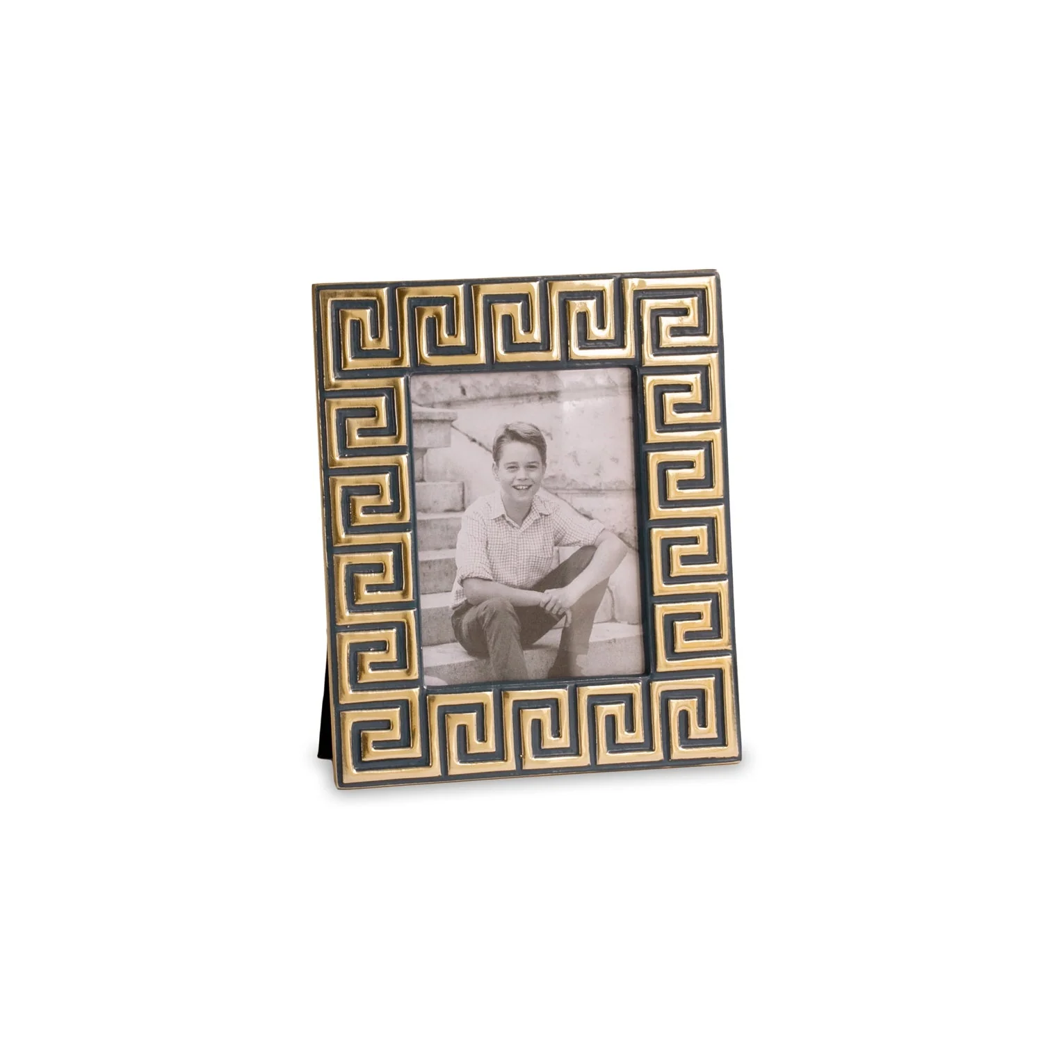 Beatriz Ball ENCANTO Greek Key Frame 4 x 6  (Midnight)