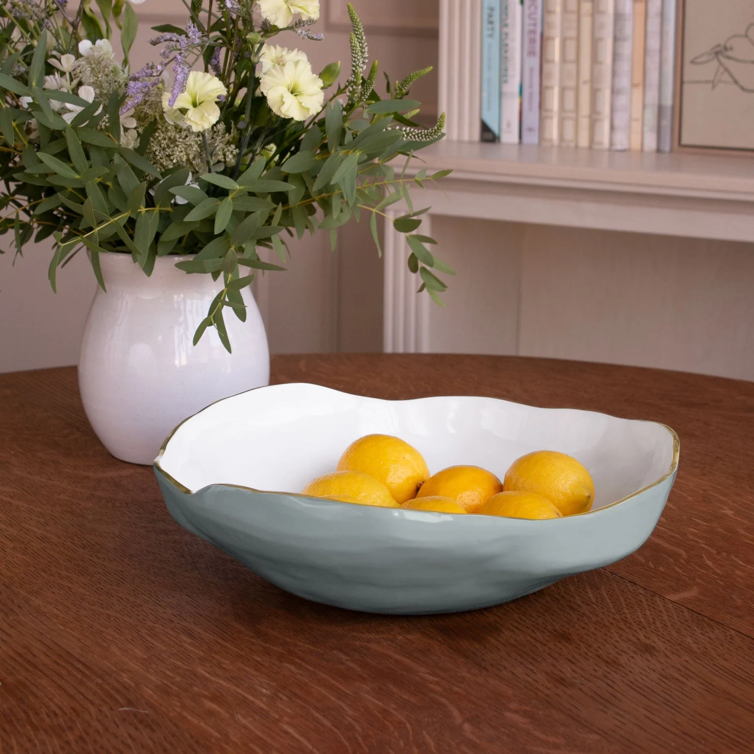 Beatriz Ball ENCANTO Nuevo Large Bowl (Slate & White) - Image 3