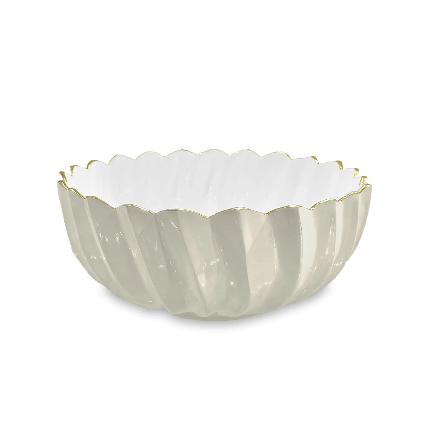 Beatriz Ball ENCANTO Orlando Medium Bowl (Cream and White) - Image 2