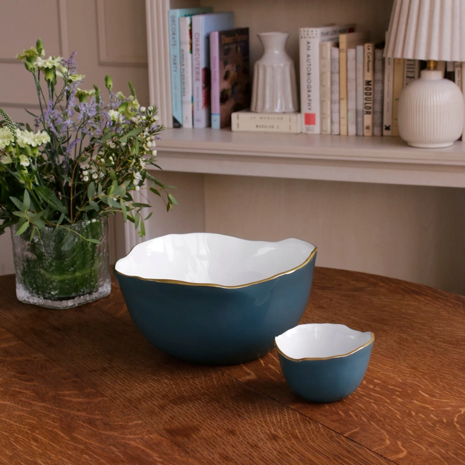 Beatriz Ball ENCANTO Osaka Large Bowl Midnight & White - Image 5