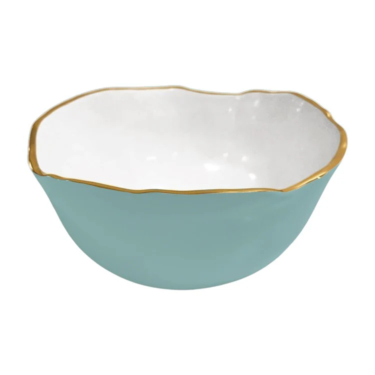 Beatriz Ball ENCANTO Osaka Large Bowl (Turquoise and White)