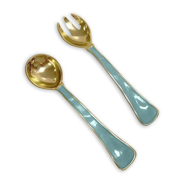 Beatriz Ball ENCANTO Soho Salad Servers (Turquoise)