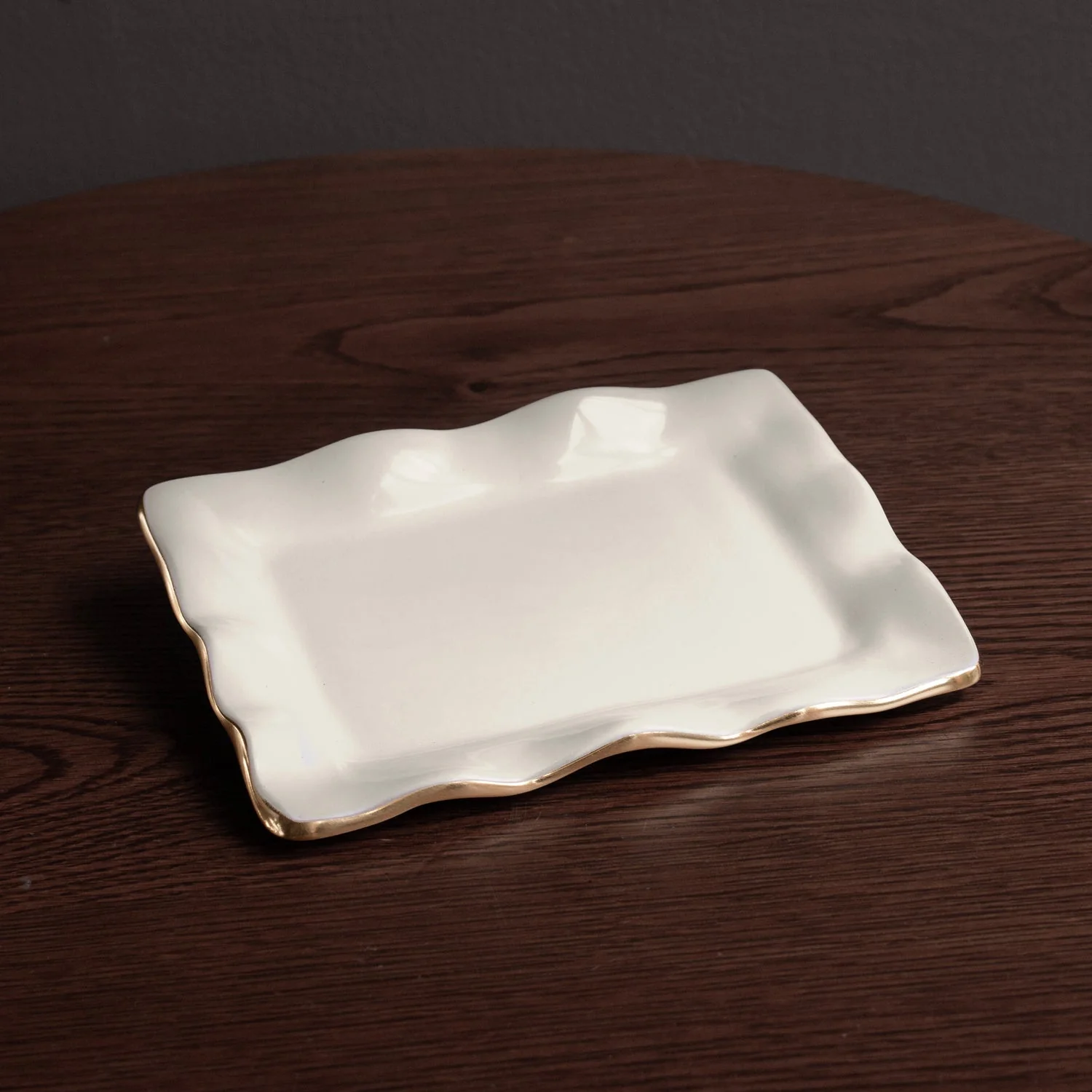 Beatriz Ball ENCANTO Vento Small Rectangular Tray (Cream) - Image 3