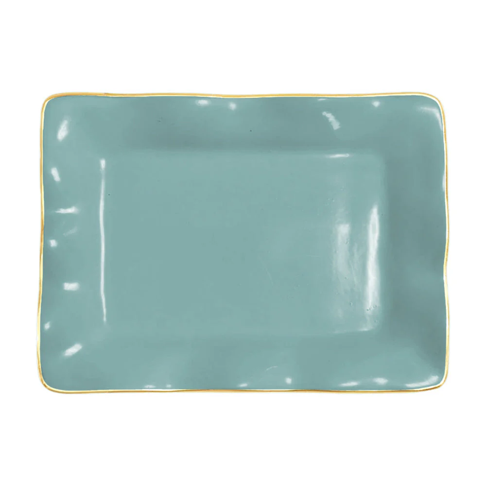 Beatriz Ball ENCANTO Vento Small Rectangular Tray (Turquoise) - Image 2