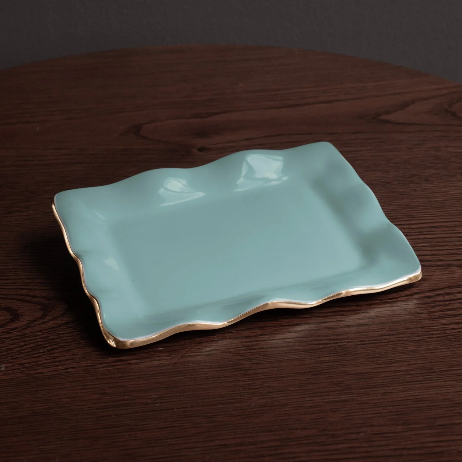 Beatriz Ball ENCANTO Vento Small Rectangular Tray (Turquoise) - Image 3