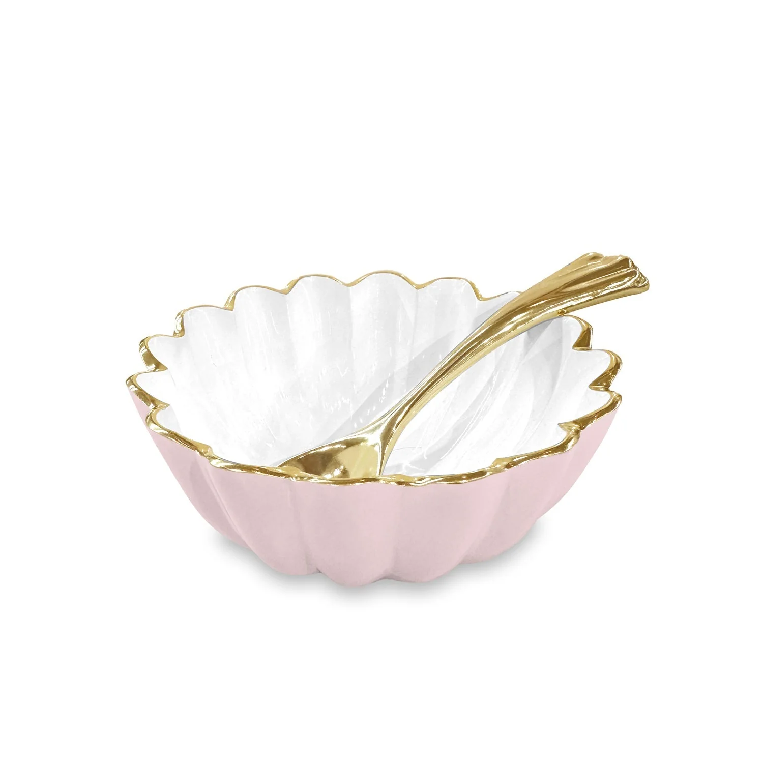 Beatriz Ball ENCANTO Vienna Mini Bowl with Spoon (Camellia and White)