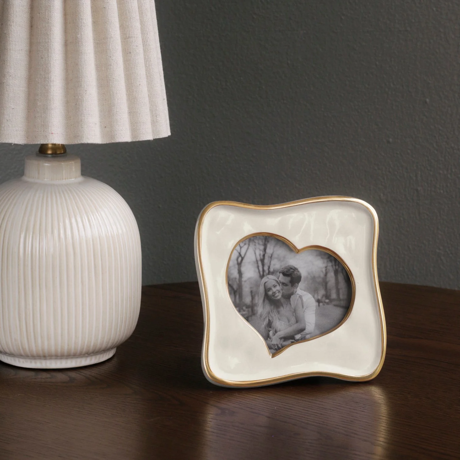 Beatriz Ball FRAME Encanto Curved Heart 5 x 5 (Cream) - Image 4