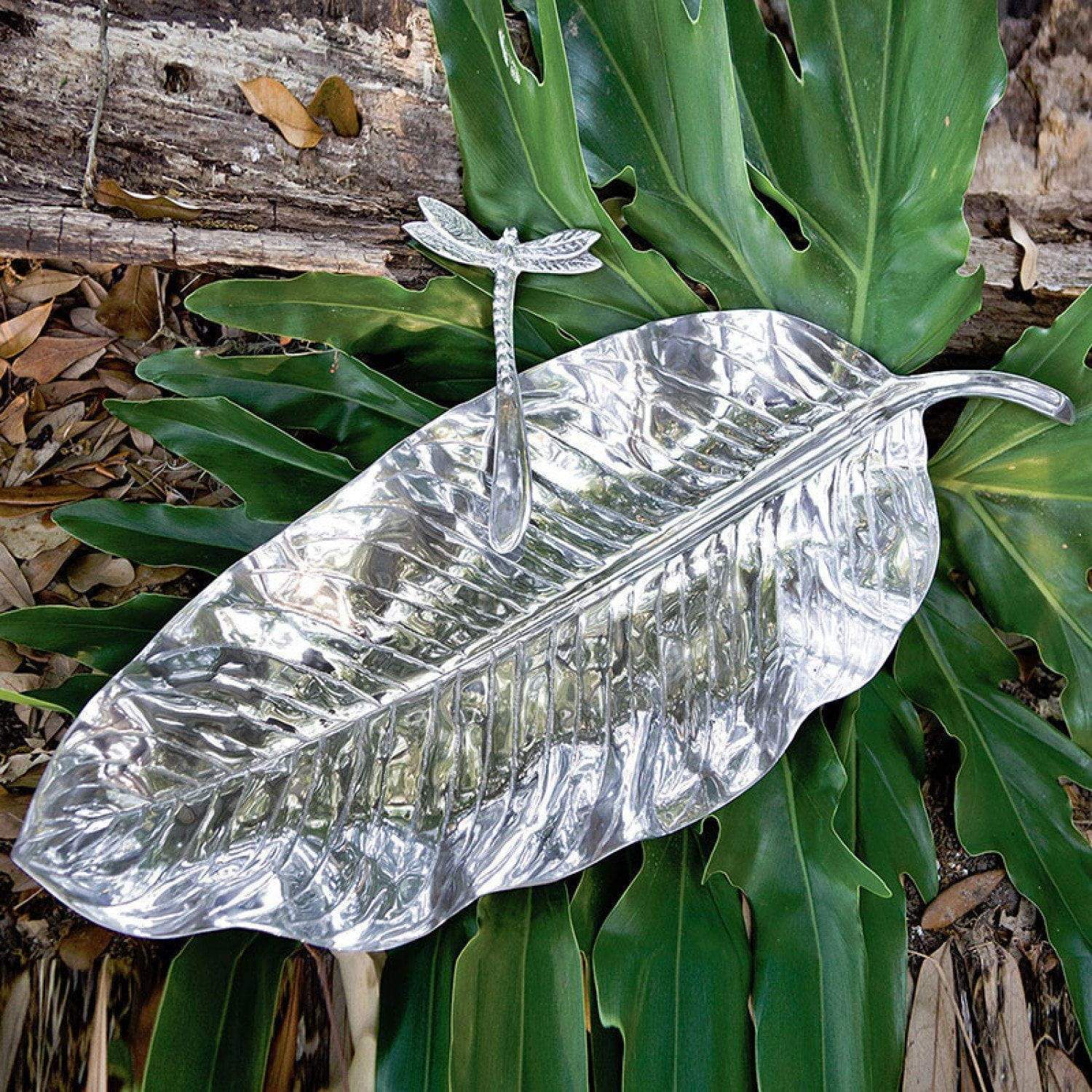 Beatriz Ball Garden Zebra Leaf Platter (Lg) - Image 3
