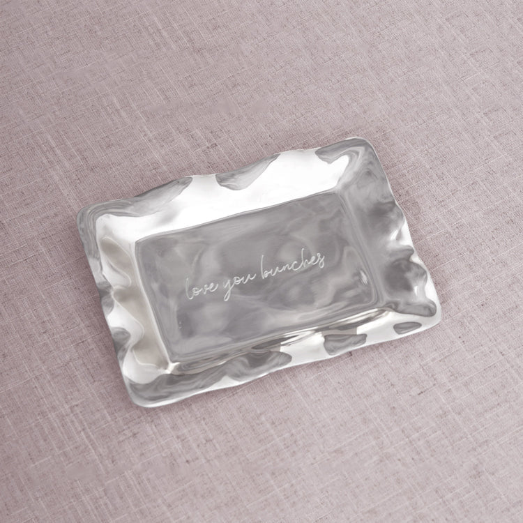 Beatriz Ball GIFTABLES Engraved Tray "love you bunches"